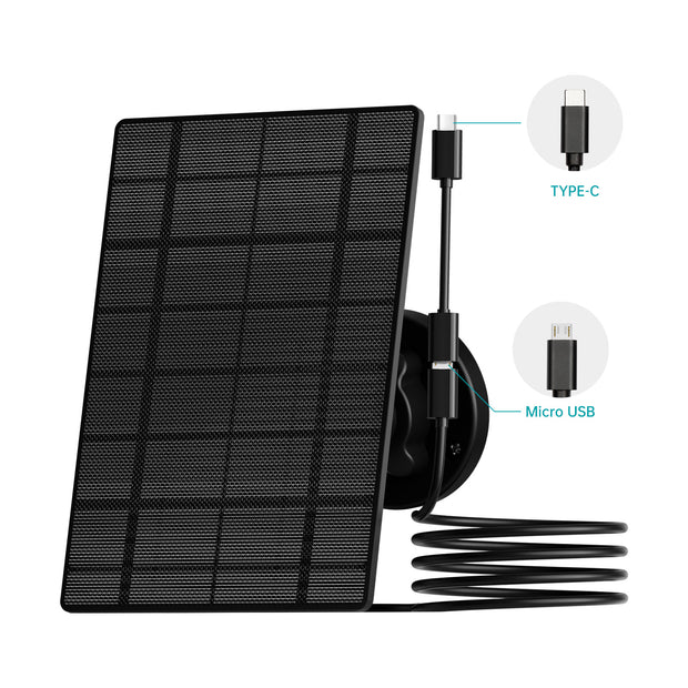 ZUMIMALL USB to USB C Adapter for Solar Panels