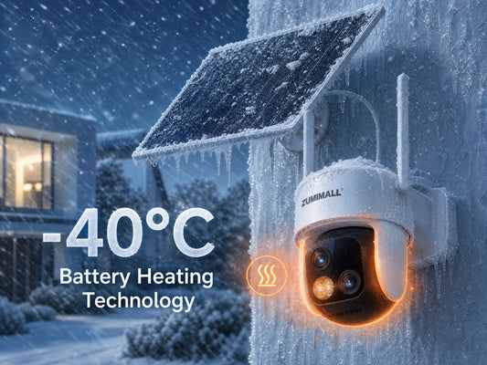 How Do Outdoor Security Cameras Work in Extreme Cold?