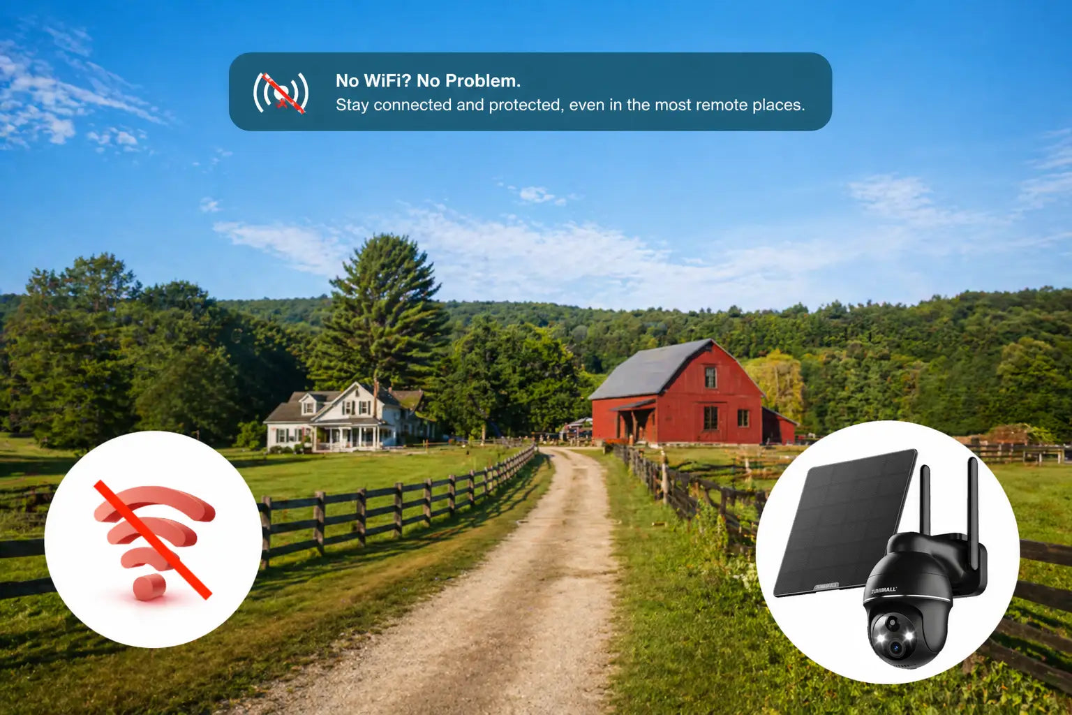 No WiFi? Best Offline Security Camera Solutions – ZUMIMALL