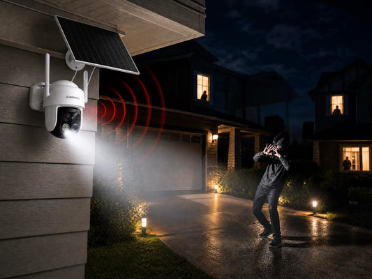 Why Spotlight and Siren Cameras Actually Stop Intruders
