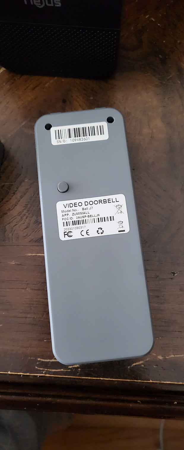 80% New TJ-J7d Doorbell Camera-824/0232