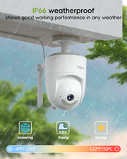 360° PTZ  2.4G/5G  Dual-Band WiFi Wired Security Camera-MA3