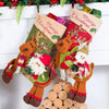 Large Christmas Stocking - Premium Holiday Hanging Decor & Gift Bag