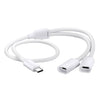 Adaptador USB a USB C de ZUMIMALL para paneles solares 