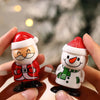 Santa & Snowman Wind-Up Walking Toys - The Perfect Stocking Stuffer Gift for Toddlers & Preschoolers
