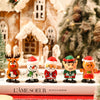 Santa & Snowman Wind-Up Walking Toys - The Perfect Stocking Stuffer Gift for Toddlers & Preschoolers