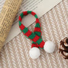 Mini Christmas Hats & Scarves Set - for Dolls, Lollipops, Fingers and Decorations