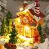 🎄Christmas Fairy Tale House - Musical Night Light with Festive Tunes & Cozy Ambiance