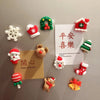 3D Christmas Fridge Magnets - Cute Santa Claus Magnetic Decor