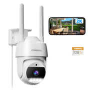 2K Outdoor 360° PTZ Wired WIFI Security Camera-BK04