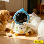 (Handmade Pet collar )4MP 5G WiFi  Pet Camera with Laser Light Plug-in power-BK07