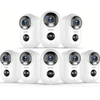(8 PACK )ZUMIMALL Battery Powered security Camera  Wireless-F5