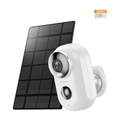 2k Battery WIFI Solar Panel Security Camera-F5K(Type C) 【CA】