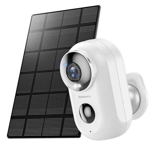 2k Battery WIFI Solar Panel Security Camera-F5K(Type C) 【CA】