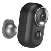 2K Outdoor-Akku, WLAN-Überwachungskamera (schwarz) -F5B (Typ C) 