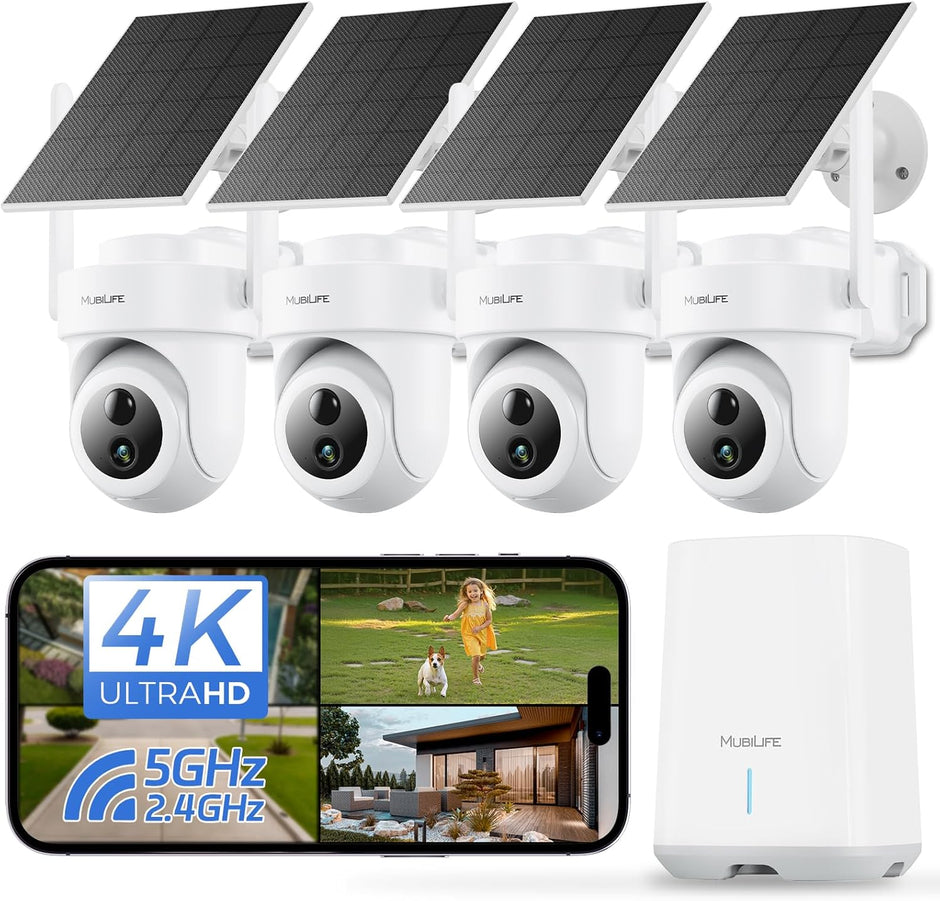 ⚡VENTA FLASH - Cámara de seguridad con panel solar y batería 2K - G7BK (puerto micro USB) 