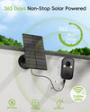 🔥2K Wireless 2.4G/5G WiFi Outdoor Solar Panel Security Camera-MW3K