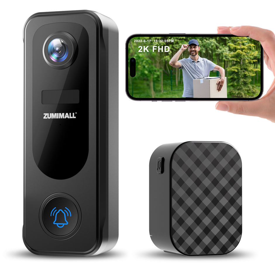 Cámara de video portero con batería 2K - P8