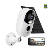 2K Wireless Outdoor Security Cameras with solar panel-Q6K(Type C)