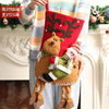 Large Christmas Stocking - Premium Holiday Hanging Decor & Gift Bag