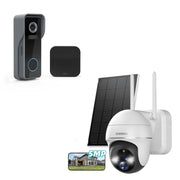 Save $30🔥-Zumimall PTZ Camera(X2K) & Battery Video Doorbell(J7)