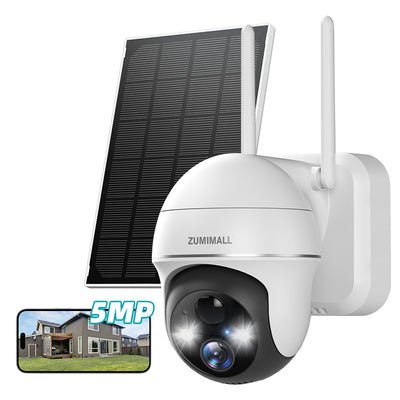 ⚡5MP Solar Security Camera-GX2K(5MP)