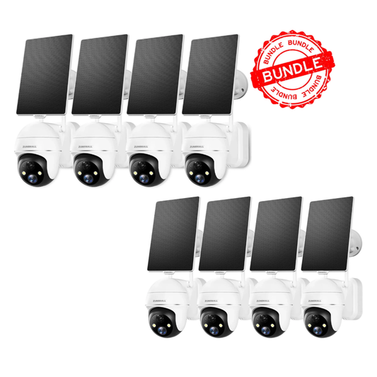 Big save !🔥2K 360°PTZ  Wire-Free Solar Powered Outdoor Security Camera-GX2K