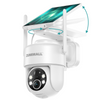 ZUMIMALL 2K Outdoor Wire-Fee Solar Powered Security Camera-X3K
