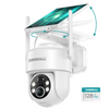 ZUMIMALL 2K Outdoor Wire-Fee Solar Powered Security Camera-X3K