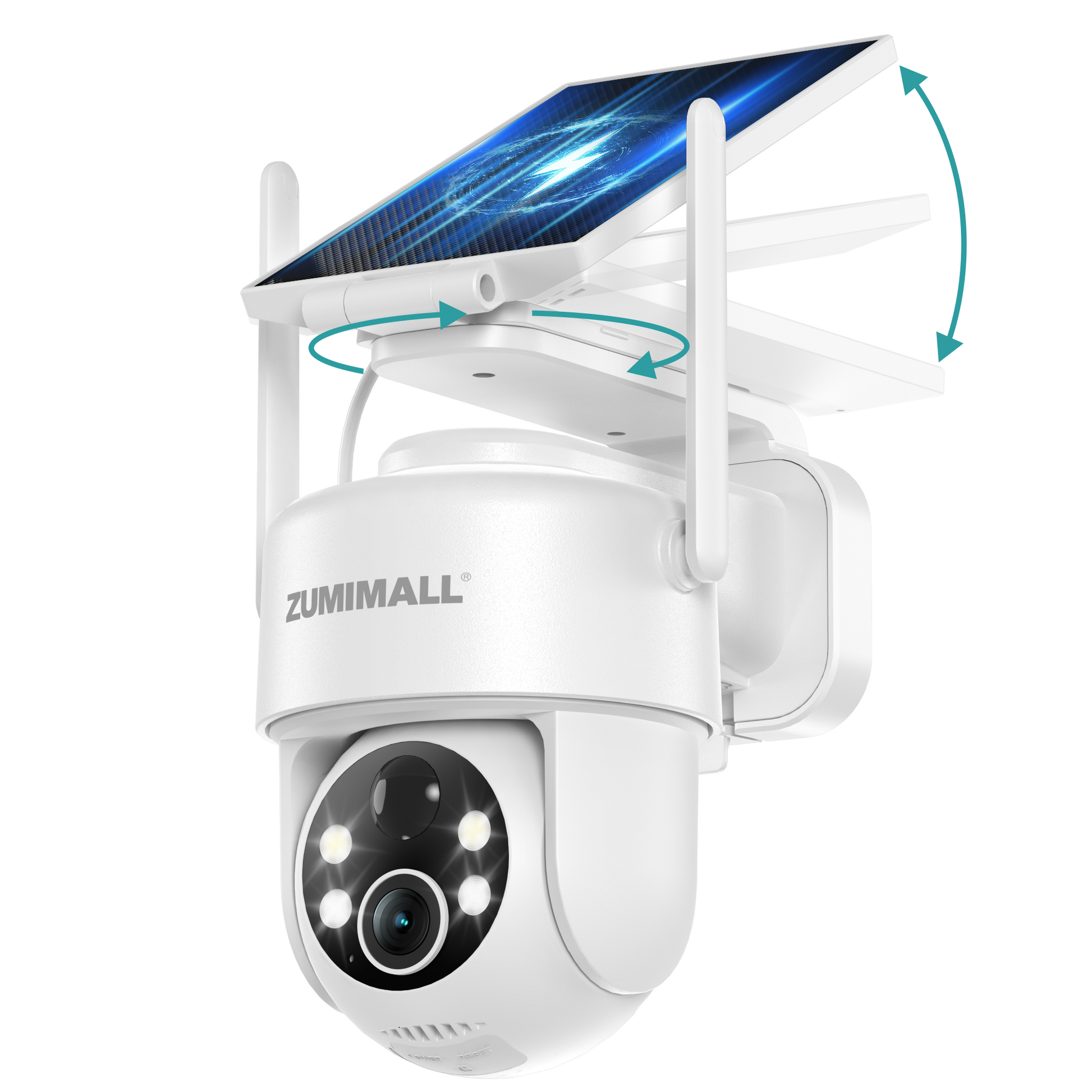 ZUMIMALL Outdoor Solar Powered Security Camera-X3K ZUMIMALL Outdoor Solar Powered Security Camera-X3K