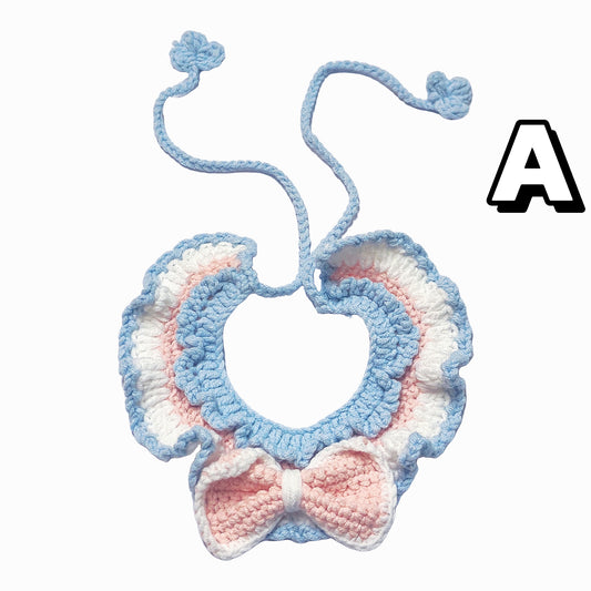 Handmade Knitted Collar for Cat/Dog (No Camera)