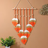 DIY Bohemian Tapestry - Handwoven Leaf Wall Hanging
