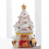 Christmas Bear Jewelry Storage Box - Ceramic Organizer for Christmas & Birthday Gifts
