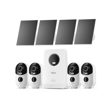 Tiejus 4MP  Wireless Outdoor Security Camera Kit-Q10