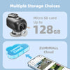 ZUMIMALL Battery Powered Wireless Security Camera No Drilling-F5