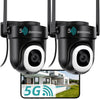 ZUMIMALL Outdoor WiFi Security Camera-BK05(2 PACK)