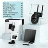 ZUMIMALL 4G LTE Cellular Solar Powered Security Camera-G1K
