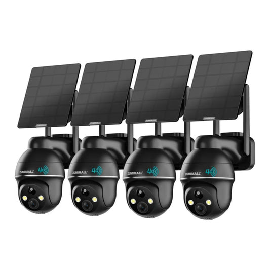 Cámara giratoria exterior inalámbrica celular ZUMIMALL 4G LTE G1K (tipo C)