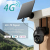 ZUMIMALL 4G LTE Cellular Solar Powered Security Camera-G1K