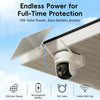 ZUMIMALL 4K AOV Dual Lens Solar Security Camera-X7K