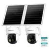 ZUMIMALL  AOV Dual Lens Solar Security Camera-X7K（2 PACK）