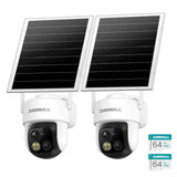 2 Cam with Panel | 64G SD Card*2