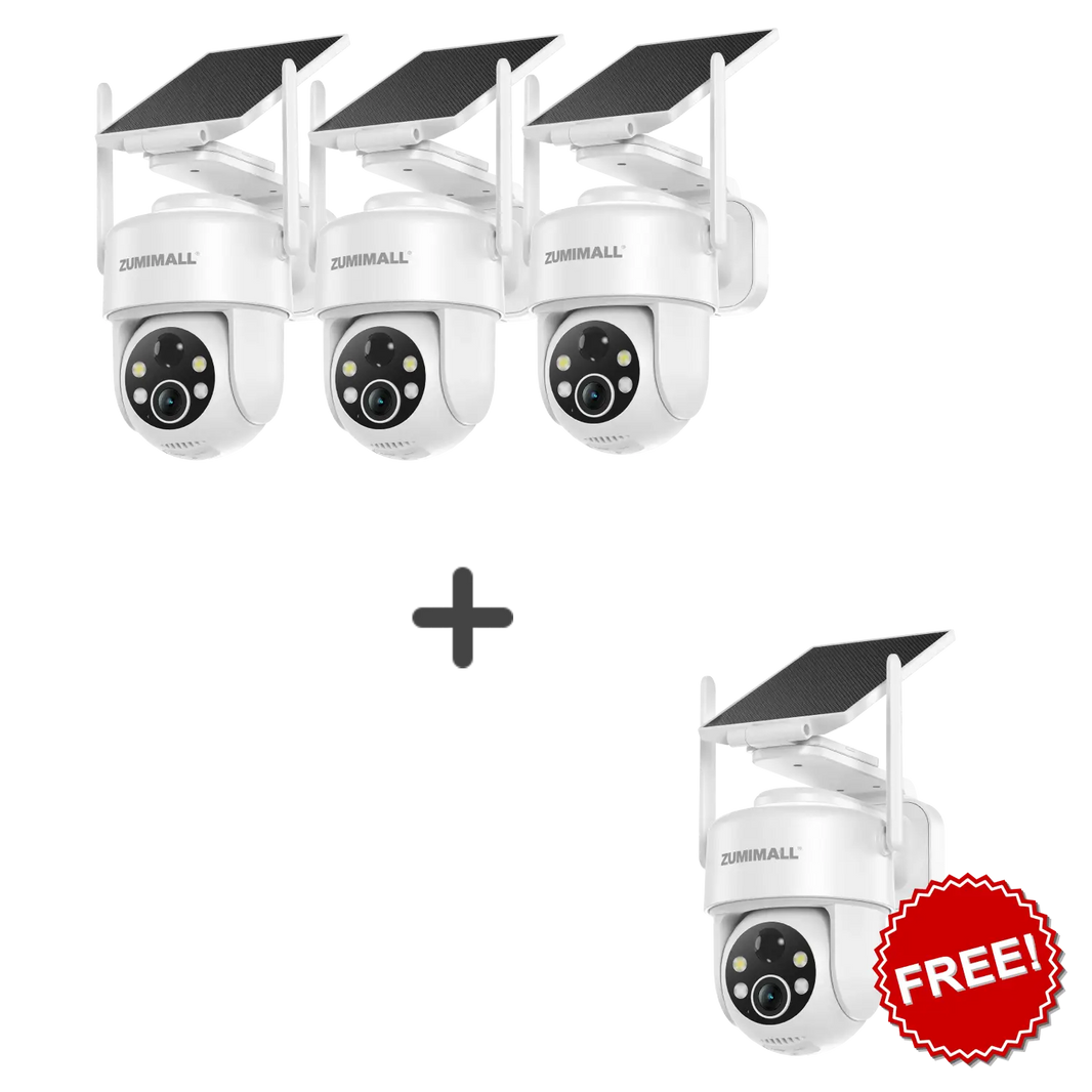 Sommerangebot☀️ 2K 360°PTZ 2,4G WiFi Akku/Solar-Überwachungskamera -X2/X2K