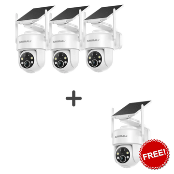 ZUMIMALL Wireless Outdoor Solar Security Camera-X3K