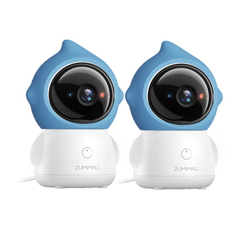 ⚡ZUMIMALL 5G/2,4G WiFi Kabelgebundenes Baby-/Haustier-Monitor mit automatischer Verfolgung -BK06 (Steckernetzteil) 