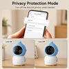 ⚡ZUMIMALL 5G/2,4G WiFi Kabelgebundenes Baby-/Haustier-Monitor mit automatischer Verfolgung -BK06 (Steckernetzteil) 