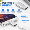 ZUMIMALL USB-auf-USB-C-Adapter für Solarmodule 