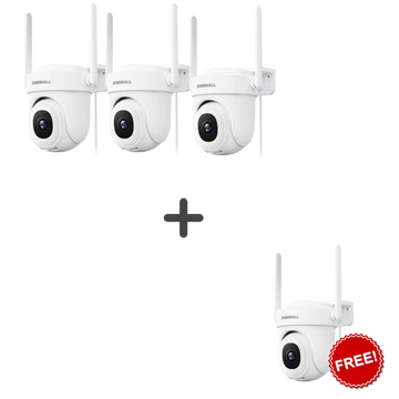 ZUMIMALL  Wired Power 5G WiFi Security Camera BK05