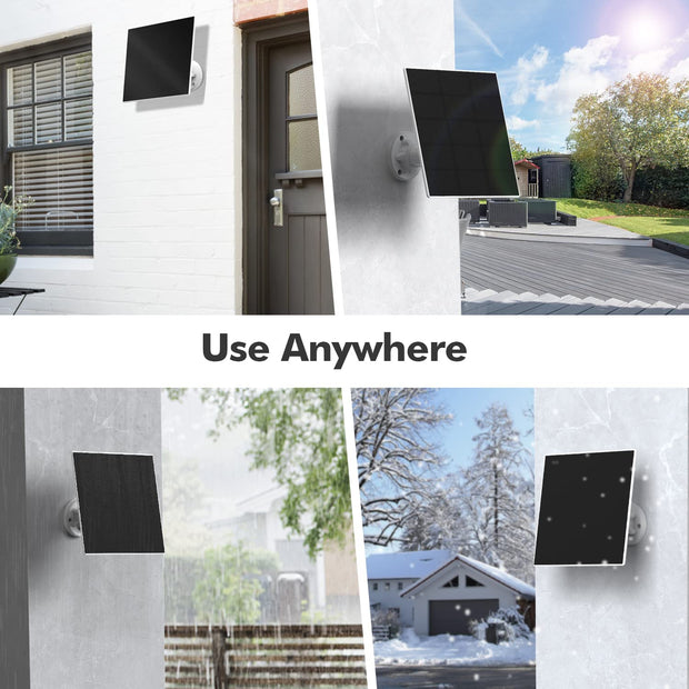 5W Solar Panel for Security Camera, Only for MUBILIFE Wireless Outdoor PTZ Camera MD3/MD3K