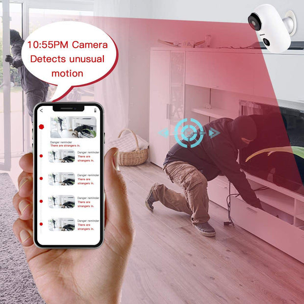 1080P Wireless Security Cameras for Indoor/Outdoor (A3P)